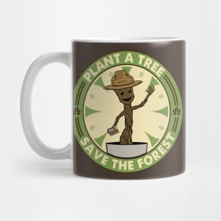 Plant A Tree Save The Forest Mug